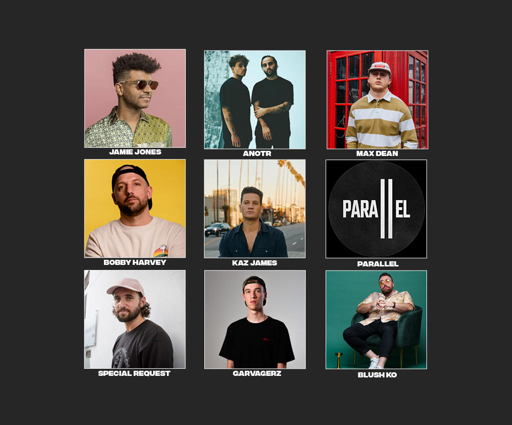 Artists we have worked with!